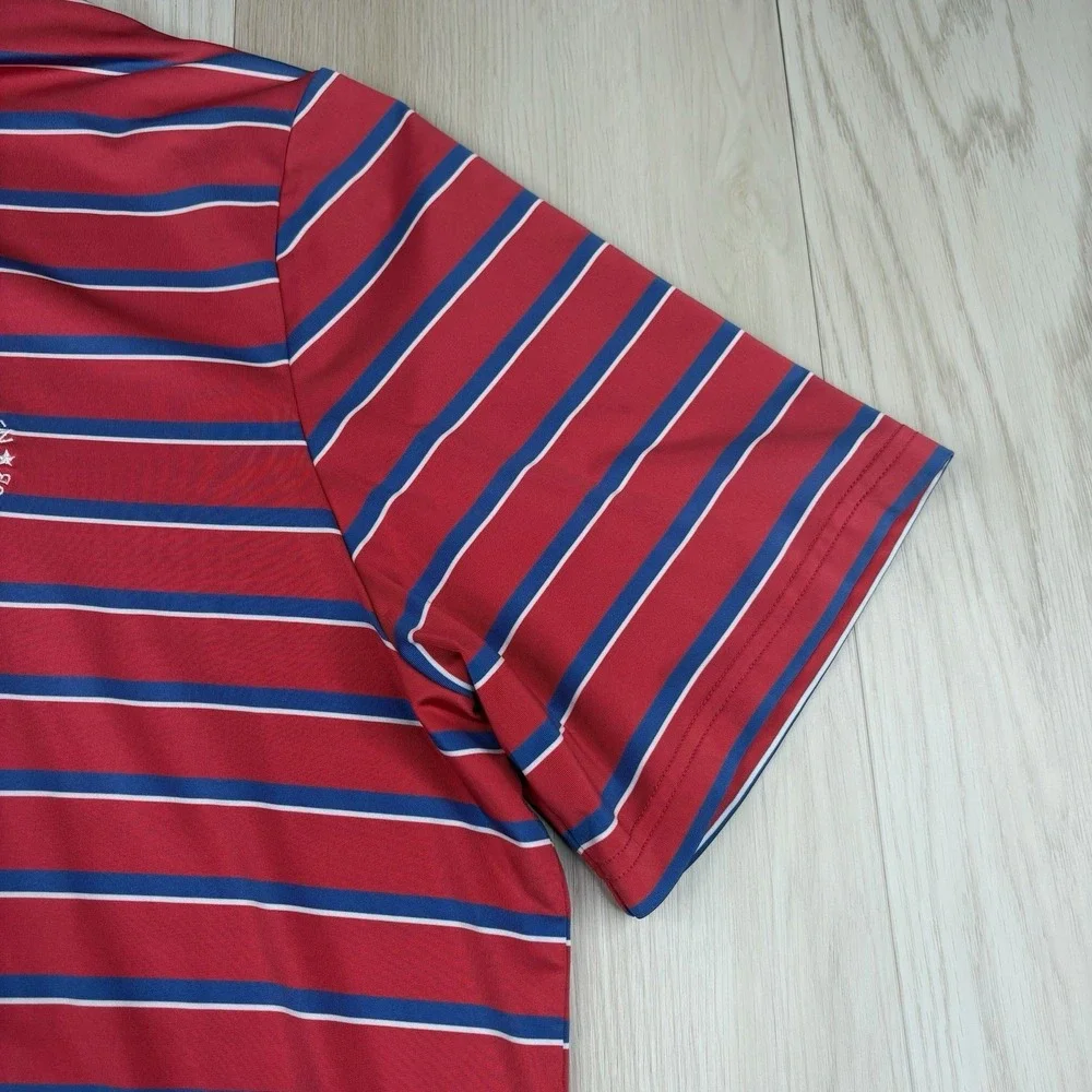 Ralph Lauren RLX Country Club Brookline Embroidered Logo Polo Shirt Mens Size XL